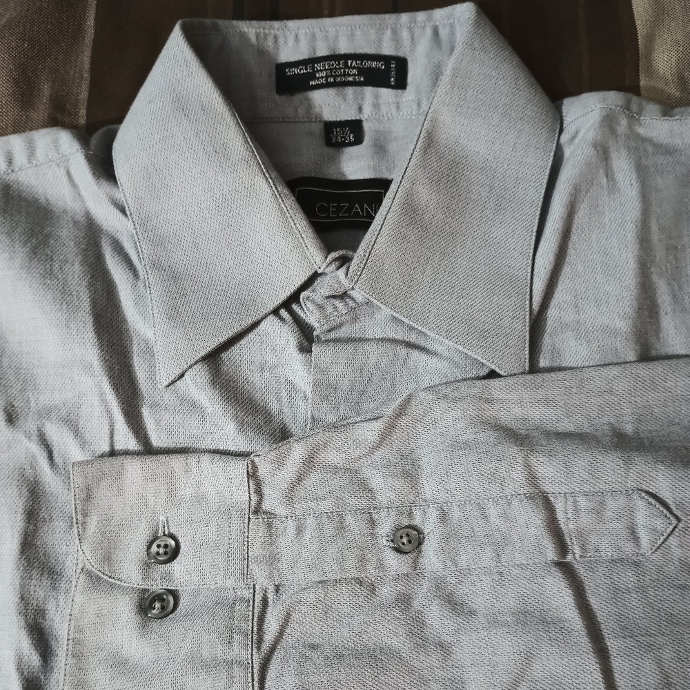 Men's Cezani Button Down Shirt 15.5‎ 34-35